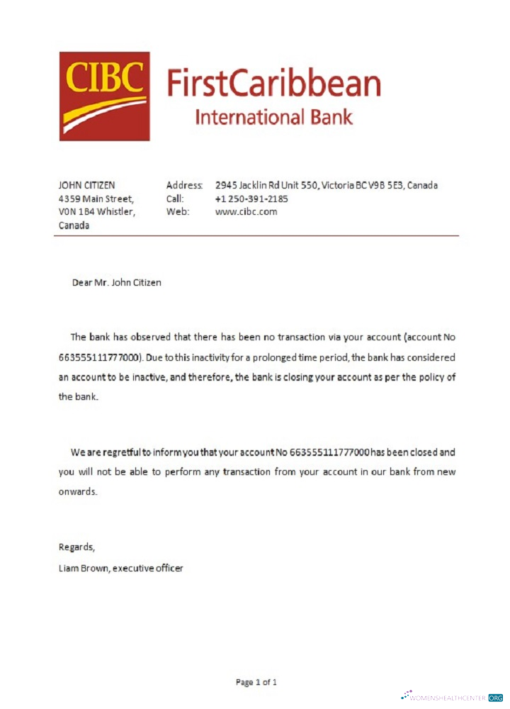 Download Canada CIBC Bank closure reference Photoshop template